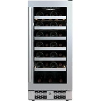Avallon Awc152szrh 15" Wide 27 Bottle Capacity Single Zone Wine Cooler - Stainless Steel