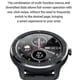 thumbnail image 2 of Watch Sport Fitness Tracker T6 Pantalla táctil Reloj de pulsera Blet Rate Presión Detectar (plata), 2 of 5