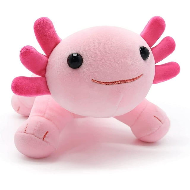 Axolotl Plush Toys 10.5' Soft Cute Axolotl Stuffed Animal, Kawaii Axolotl Plushie Pillow Doll, Pink Axolotl Plush Toy Cute Axolotl Plush Toy Pillow F