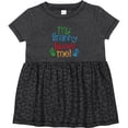 thumbnail image 3 of Inktastic My Granny Love Me Girls Baby Dress, 3 of 5
