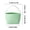 Green, variant on Striped Fabric Basket Tote, Reusable Storage Basket with Handles, Organizer Bag for Beach Grocery Home, Decorative Cloth Storage Bin