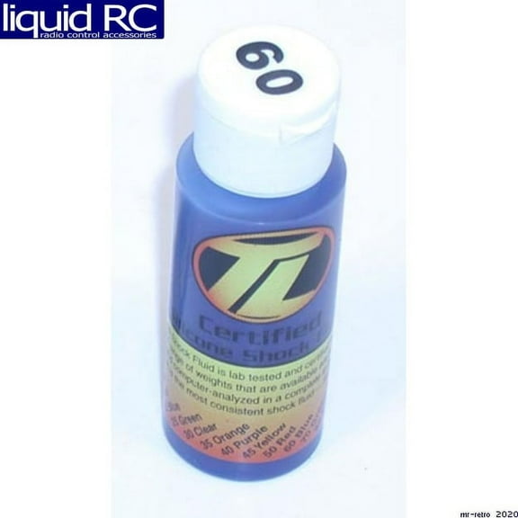 Team Losi Racing 74014 Silicone Shock Oil 60wt 810cst 2oz
