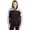 Black/polished, variant on LCO00062 Charter Eco Recycled Womens Anorak Jacket-Black-XXXL