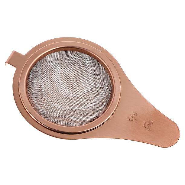 1 infusor de té chino de acero inoxidable, colador de té de hojas sueltas.