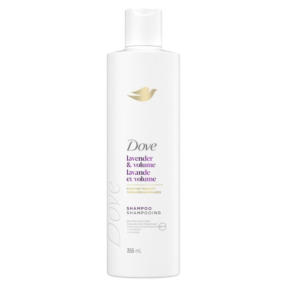 Dove Lavender & Volume Shampoo for Fine and Flat Hair, with Liquid Bio-Protein Care