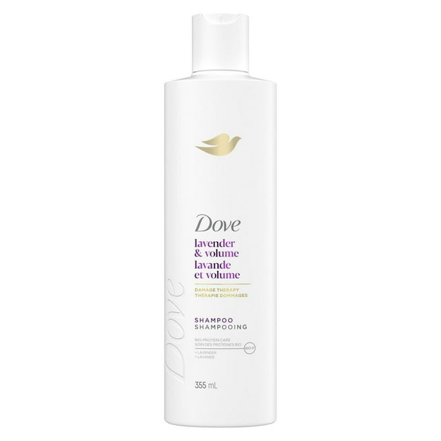 Dove Lavender & Volume Shampoo for Fine and Flat Hair, with Liquid Bio-Protein Care