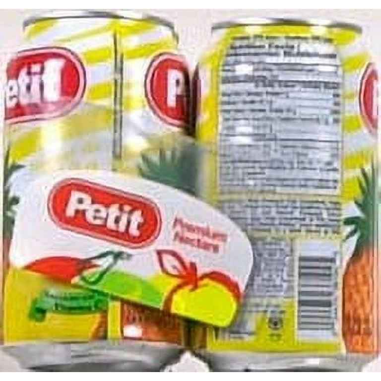 2 pack) Petit Pineapple Nectar 11.2 fl oz, 4 Ct., Nectar Juice