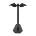 thumbnail image 4 of Toallero de papel con forma de murciélago, estante de almacenamiento, decoración de Halloween, inodoro independiente, estilo gótico Gran murciélago, 4 of 9