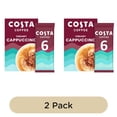 thumbnail image 2 of Costa Cappuccino Coffee Sachet (x6 sachets), British Import (Pack of 2), 2 of 2