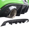 thumbnail image 1 of GaofeiLTF Rear Lip Bumper Diffuser Carbon Fiber Style Fits for Charger SRT 2015-2021 Rear Body Splitter Valance PP OE Style, 1 of 4