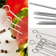 thumbnail image 5 of Turkey Lacers for Trussing Turkey,12 inches Stainless Steel metal skewers,Set of 10, 5 of 8