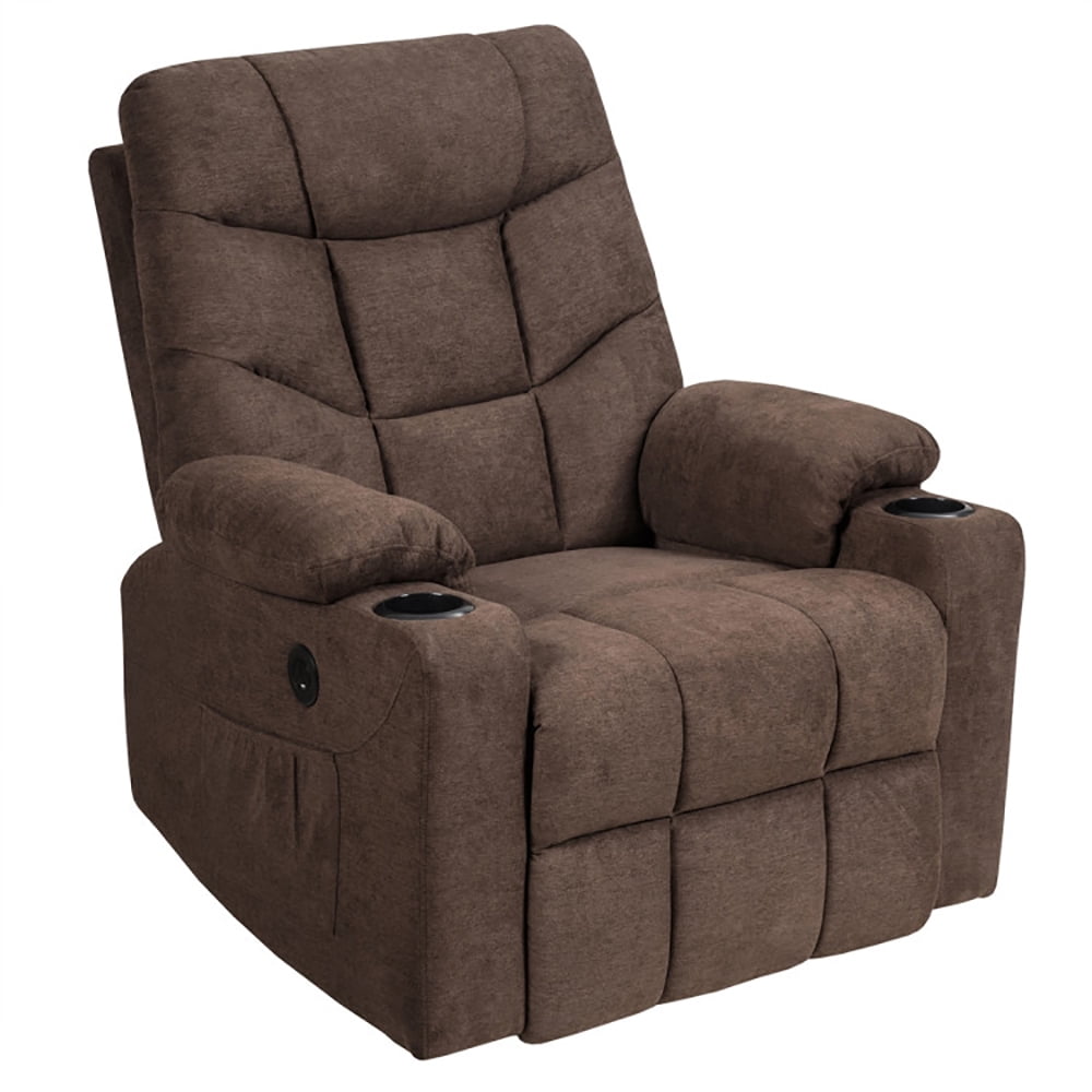 Finihen Massage Recliner Sofa, Electric Recliner Chair, Electric Power Lift Recliner Massage Sofa, for Living Room, Bedroom, Brown Finihen Massage Recliner Sofa, Electric Recliner Chair, Electric Power Lift Recliner Massage Sofa, for Living Room, Bedroom, Brown