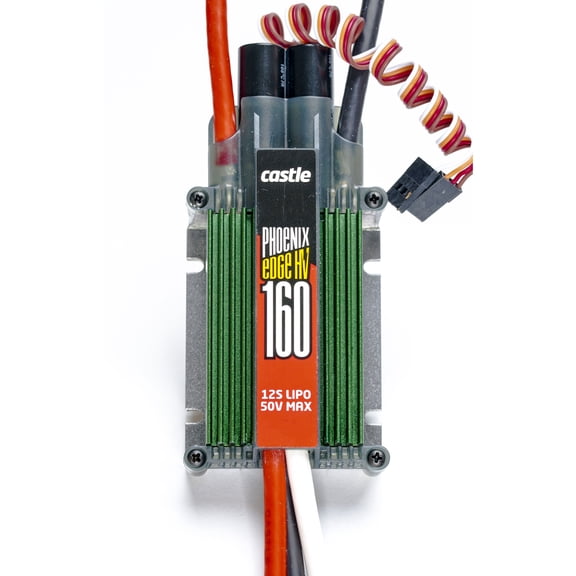 Castle Creations Phoenix Edge HV 160-Amp 50V ESC CSE010010300 Speed Controls Aircraft