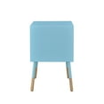 thumbnail image 4 of Urban Designs Soneto Collection 1-Drawer End Table - Teal, 4 of 4