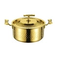 thumbnail image 1 of Olla para cocinar caliente de acero inoxidable Strade Fareast Limited olla para shabu shabu Oro, 1 of 8