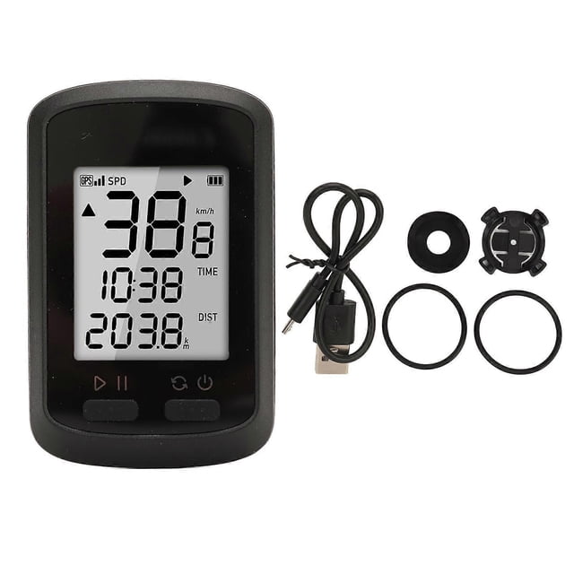 Compteur de vélo GPS sans fil, compteur de vitesse, odomètre pour VTT et vélo de route