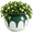 Navy Green, variant on EFISPSS 8" Self-Watering Ceramic Planter for African Violets - Green Gradient | Stylish Home Decor