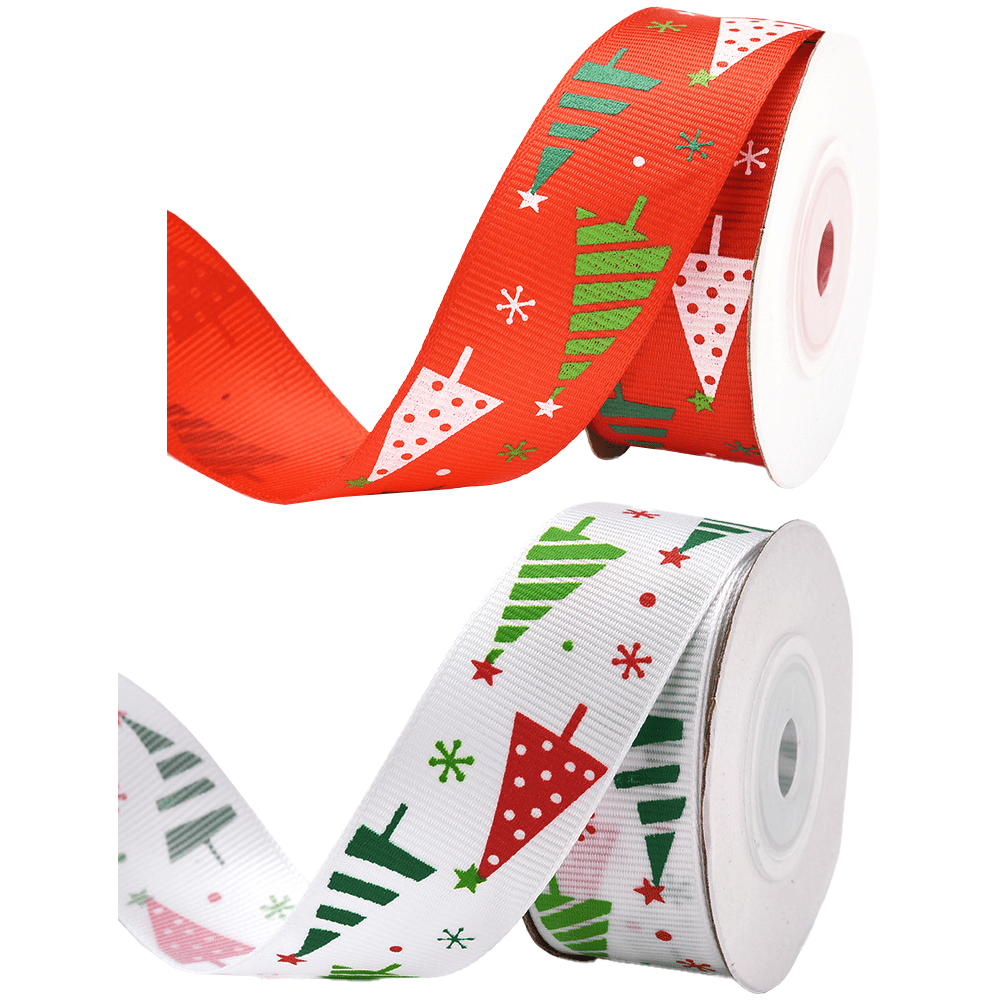 Ribbon Christmas Wrapping Ribbon Christmas Crafts Decoration Ribbon for ...