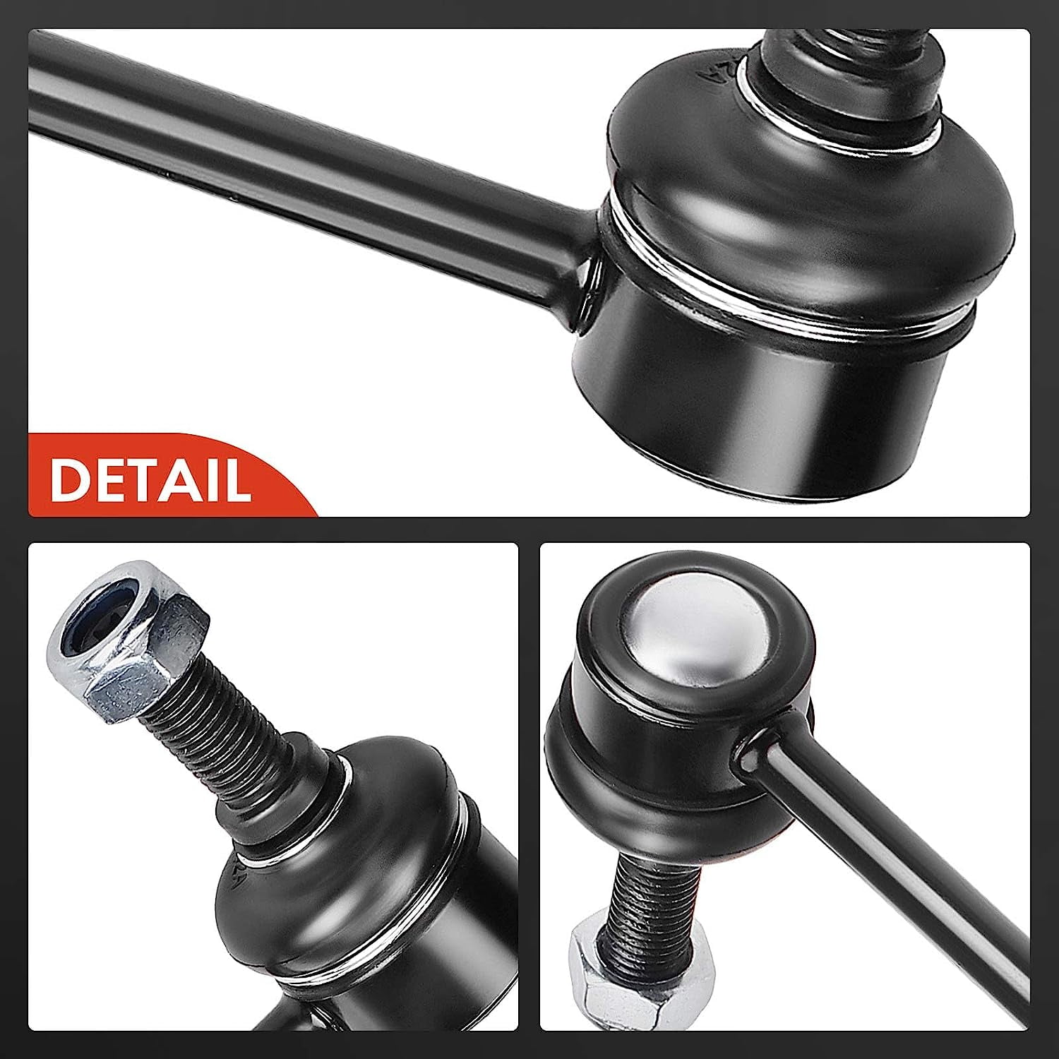 A-Premium 2x Front Sway Bar Links Stabilizer Bar Links Compatible with Chevrolet Cruze Cruze Limited Malibu Orlando Volt & Buick LaCrosse Regal Verano & Pontiac G6 & Saab 9-5 Replace # K750519