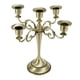 thumbnail image 1 of Candelero de Decoración retro moderna Colco para hogar Boda Cafetería bronce, 1 of 6