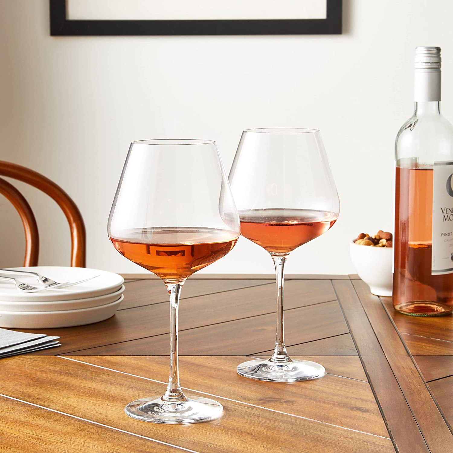 Sister.Ly Drinkware, Large, HandBlown Red Wine Glasses, 23.6 Ounces