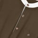 thumbnail image 4 of Camiseta sin mangas con cuello alto para hombre, blusa informal de verano con cuello alto, color liso, con botones y bolsillos, 4 of 6