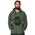 thumbnail image 5 of Hand Eye Crystal Ball Futuristic Spirit Hoodie Sweatshirt Women Men Brisco Brands L, 5 of 6