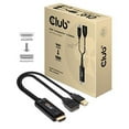 thumbnail image 3 of Club 3D  2.0 HDMI to Display Port Video Adapter with USB Power, 3 of 5