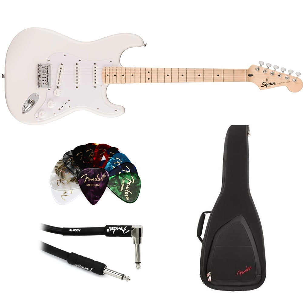 Fender Squier Standard Stratocaster Electric Guitar, Maple