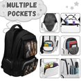 thumbnail image 6 of Aplkyhs Horse 17 Inch Backpack for Age 6-12 Lightweight Water Resistant School Bag for Kids Elementary School Travel, 6 of 7