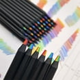 thumbnail image 6 of Necvior 12Pcs Rainbow Color Pencils, 7 Color in 1 Coloring Pencils Multicolored Pencils for Kids Adults Card Making, Drawing, 6 of 11