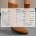 thumbnail image 3 of Women Pointed Toe Block Mid Heel Ankle Boots Faux Suede Fashion Winter Short Boots Solid Color Versatile Indoor Outdoor Daily Casual Boots US Size 4.5 To 8.5 Brown, 3 of 9