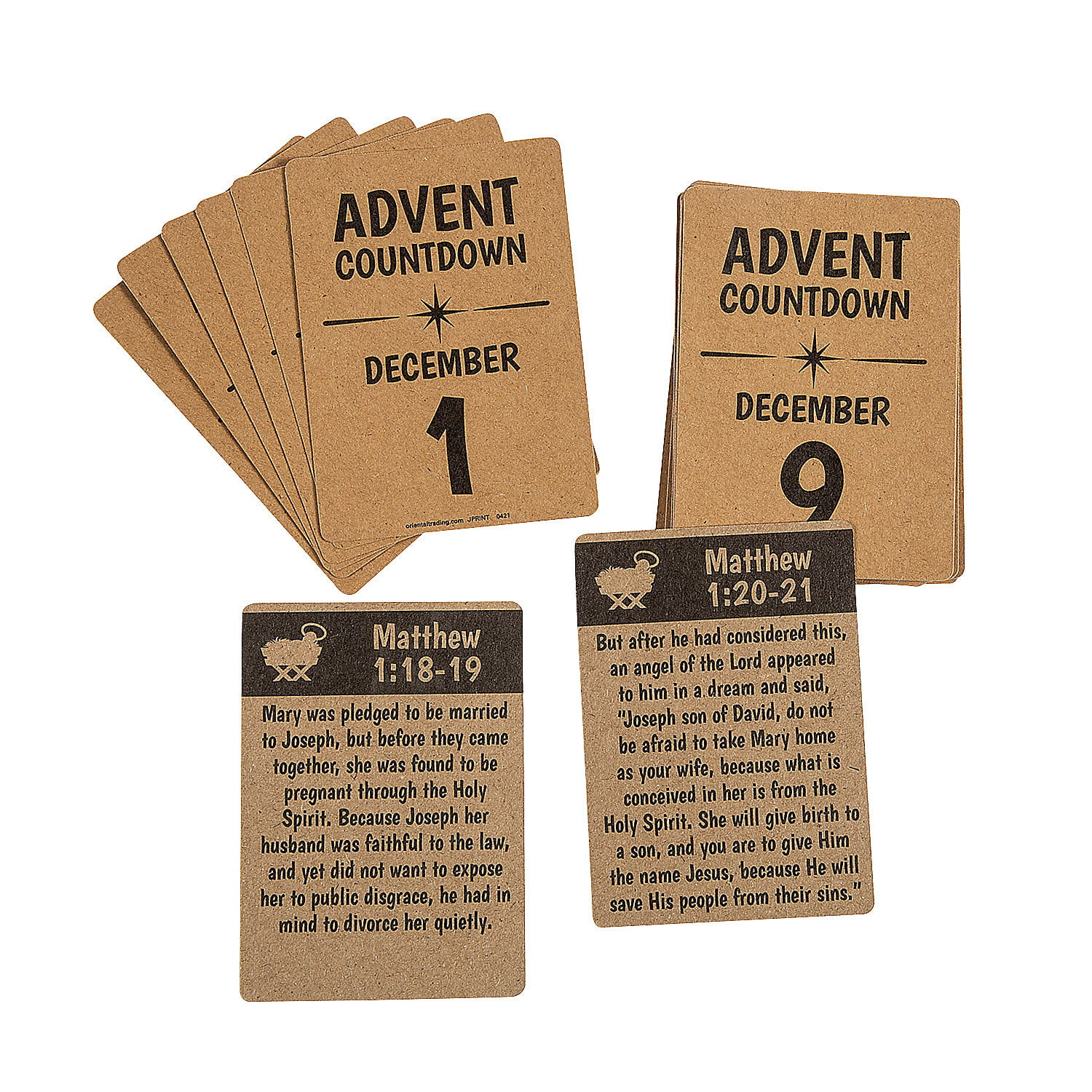 Advent Cards 🕯️Countdown To Christmas