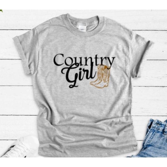 Sam Soft Country Girls, Gray, Unisex Short Sleeve Men'S And Women'S T-Shirt Unisex Cotton Tee, Full Size S-5XL