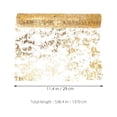 thumbnail image 3 of 1 Rouleau Chemin de Table Doré pour Décorations de Mariage en Maille Polyester, 3 of 9