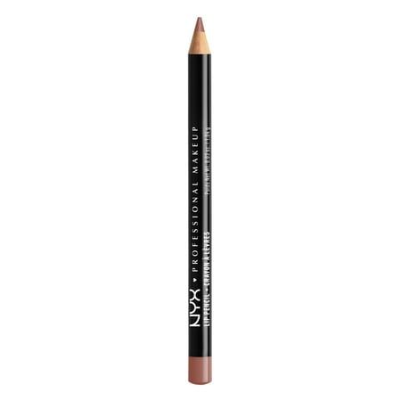 NYX Professional Makeup Slim Lip Pencil Long-Lasting Creamy Lip Liner 831 Mauve 0.035 fl oz