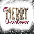 thumbnail image 4 of DailyTrove Women's "Merry" Graphic Bleached Short Sleeve T-Shirt - Casual Loose Tee, Whimsical for Christmas & Outings, 4 of 4