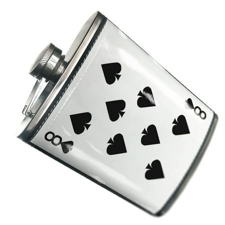 

NEONBLOND Flask Eight of Spades - Eight game card / / card game