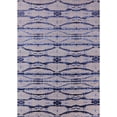 thumbnail image 1 of Ahgly Company Indoor Rectangle Mid-Century Modern Lilac Purple Oriental Area Rugs, 7' x 10', 1 of 6
