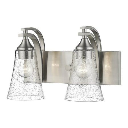 

Millennium Lighting 10 2 Lights Metal Vanity Light in Satin Nickel