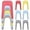6pcs, variant on FAWMBEWT 17" Plastic Stackable Stools – Set of 6 or 8, Nesting Backless Chairs for Classroom, Home, Office