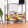 thumbnail image 4 of Featured Fruit Design 16.9x11.4x10in Foldable Open Home Storage Bins Durable Water Resistant Shelf Baskets, 4 of 8