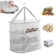 thumbnail image 1 of 2026 Herb Drying Rack 3 Layer Hanging Mesh Net Foldable Dryer Bag For Clothes Doll, 1 of 5