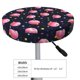 thumbnail image 4 of Disketp Cartoon Donut Planets Funda Redonda para Taburete, Funda de Cojín para Silla de Bar Suave y Elástica-14 inch, 4 of 7