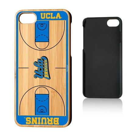 - UCLA Bruins Basketball Court Bamboo Case for iPhone 8 / 7