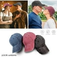 thumbnail image 6 of 3Pcs Washed Plain Vintage Baseball Cap Cotton Adjustable Twill Bulk Low Profile Classic Dad Hat for Men/Women, 6 of 6