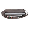 thumbnail image 3 of Vagarant Traveler 15" Cowhide Leather Casual Messenger Bag L10.CB, 3 of 3