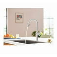 thumbnail image 4 of Moen Joric Chrome Single Handle Deck-mount Pull-down Kitchen Faucet with Sprayer (Includes Deck Plate), 4 of 8