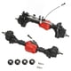 thumbnail image 2 of RC Axles, Front Rear Portal Axle Assembly 45° Steering Angle For Traxxas 1/10 RC Crawler Car ANGGREK Otros, 2 of 8