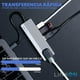 thumbnail image 3 of Hub USB C LINKON Negro 4K HDMI Ethernet 1000 Mbps y Carga Rápida 87W 5 en 1, 3 of 7